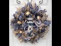 How to  make a Lighthouse Nautical Wreath by A Noble Touch