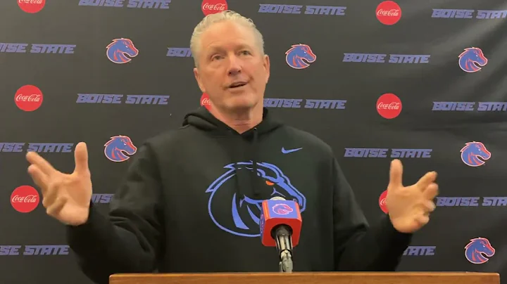 New Boise State offensive coordinator Dirk Koetter...