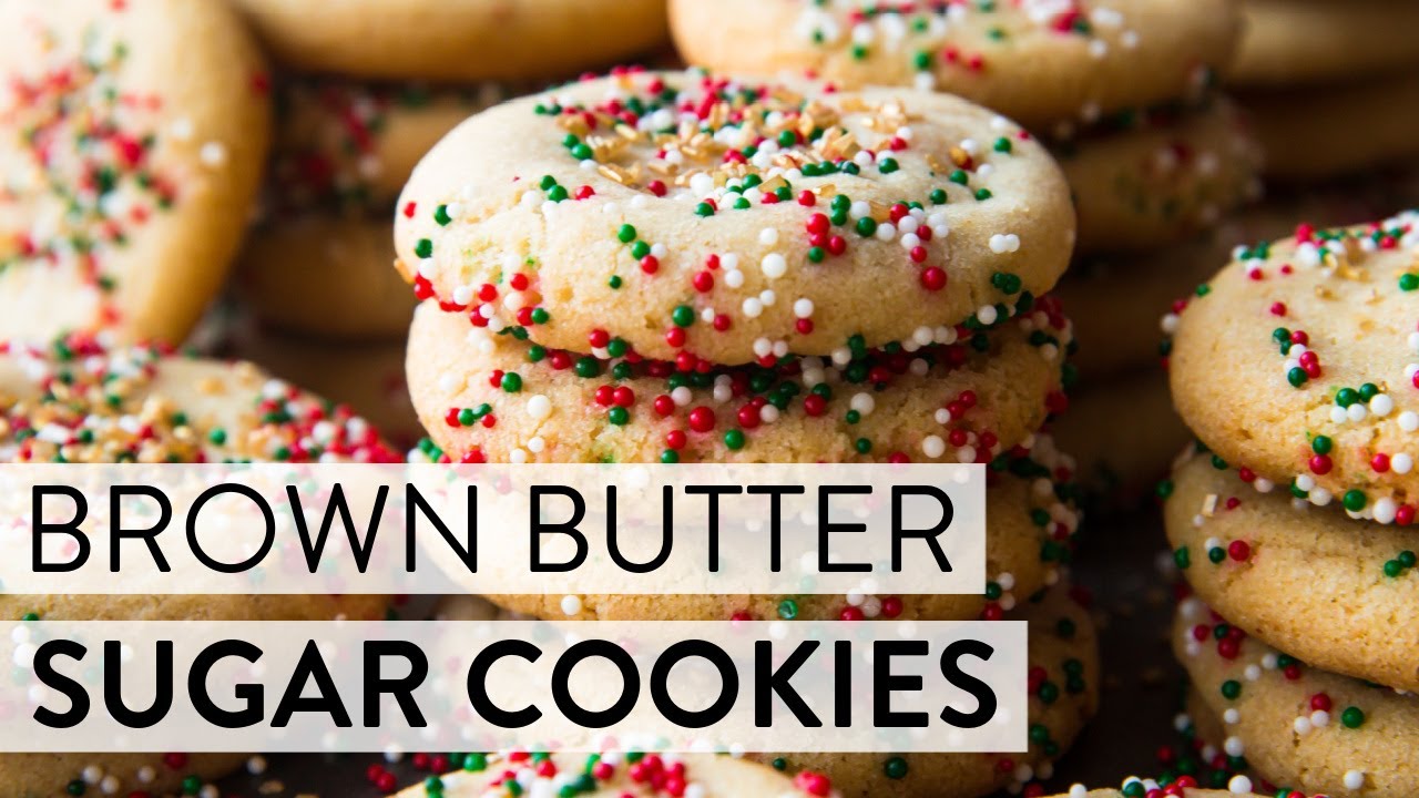 Brown Butter Sugar Cookies