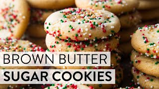 Brown Butter Sugar Cookies