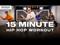 15 min hype dance workout  follow alongno equipment