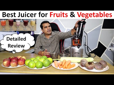 Best Juicer for all Fruits and Vegetables [ Beetroot, Carrot, Apple, Loki