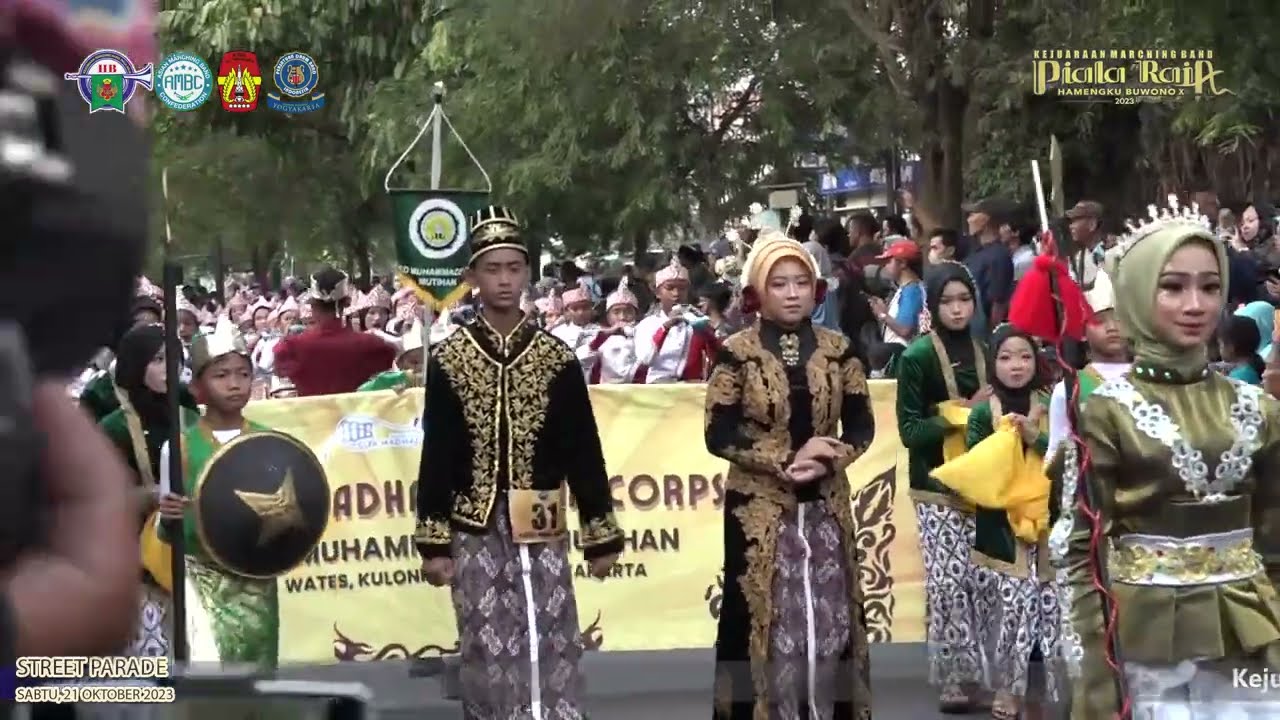 GITA MADHANI DRUM CORPS (GDMC) - SD MUHAMMADIYAH MUTIHAN WATES KULONPROGO I STREET PARADE PRHBX 2023