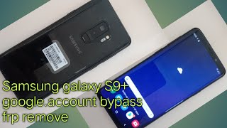 Samsung Galaxy S9 plus Frp Bypass 2020 simple tricks 100 % solution working.