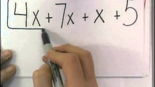 Distributive Property and Combining Like Terms - Math 6