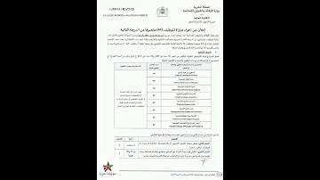 تم الاعلان عن مباراة وزارة الأوقاف والشؤون الإسلامية لسنة 2025 