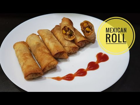 Video: Roll în Stil Mexican