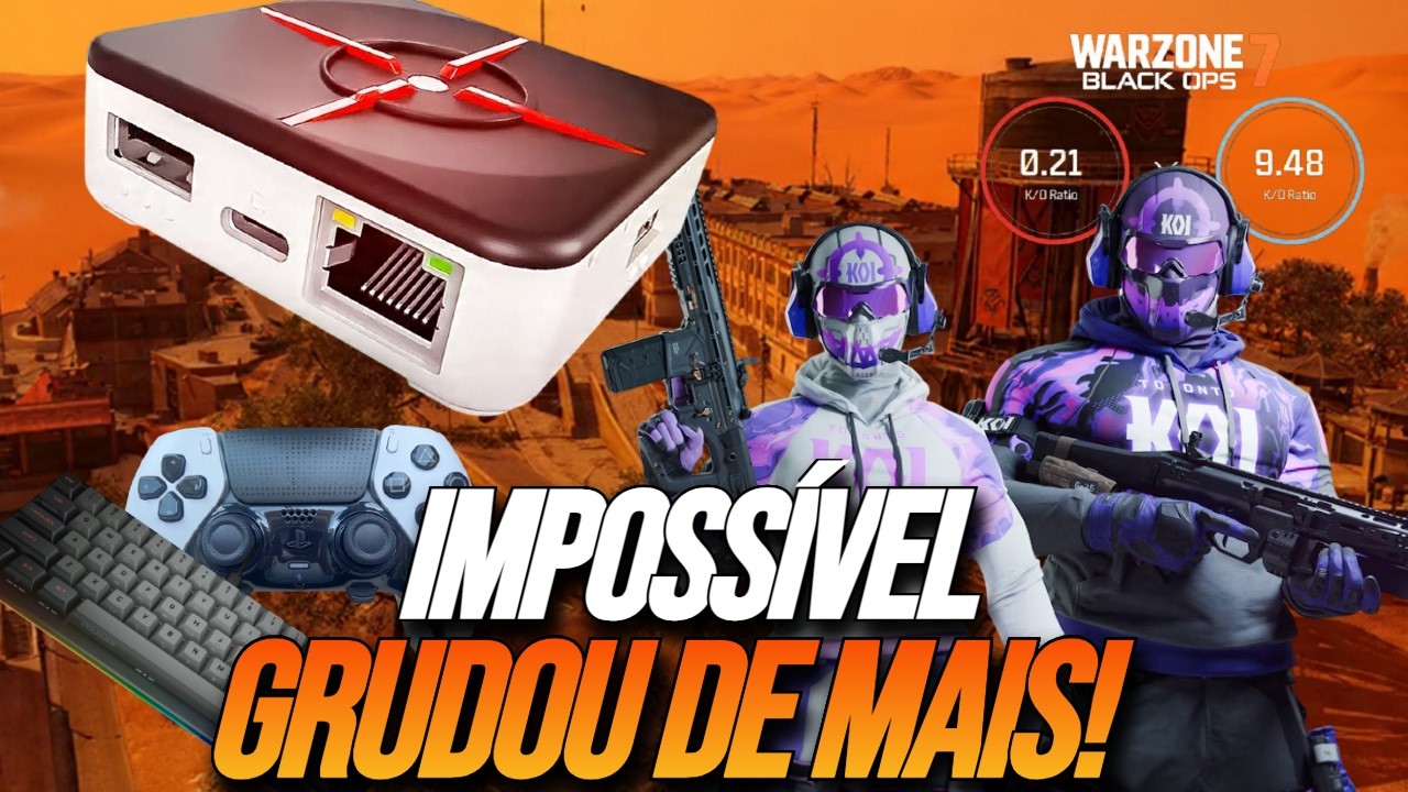 Minha mira virou um Ímã: Testando o limite do XIM Matrix