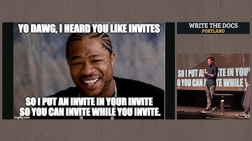 Write the Docs Portland 2017: Even Naming This Talk Is Hard by Ruthie BenDor