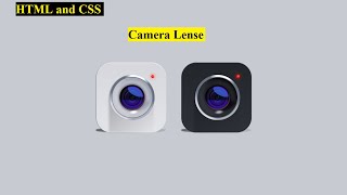 Create CAMERA with HTML and CSS || CSS Only
