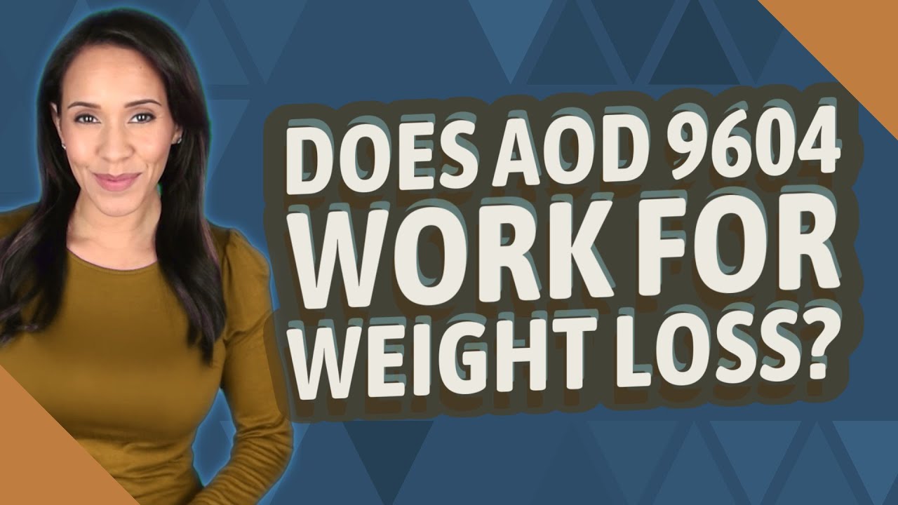 Does AOD 9604 work for weight loss? - YouTube