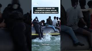 Locals demand closure of asylum centre following multiple residents arrested for sexual assault 🔴