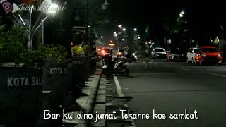 Story WhatsApp sesok dino Minggu wayahe jomblo