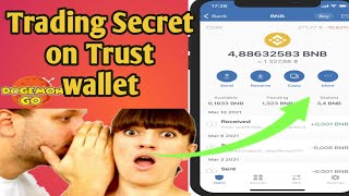 How to Trade Zero risk on Trust Wallet. simple but effective. make more profit. Dogemongo.