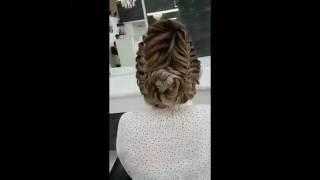 wedding hairstyle tutorial ..wie mache ich hochsteckfrisur ? hairstyle by mehtap