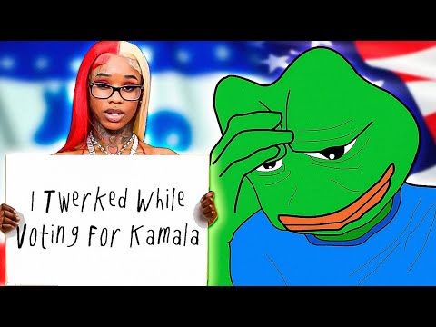 This Female Rapper Twerked While Voting For Kamala Harris