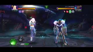S66 War 11: Karolina Dean vs 16 Blue Marvel