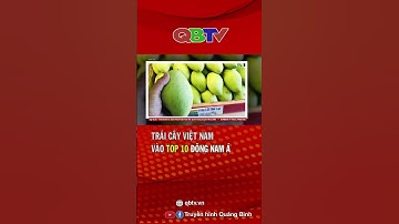 Trái cây Việt Nam vào Top 10 Đông Nam Á| QBTV #shorts
