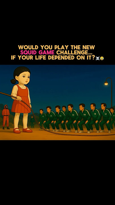 Squid Game 3 - Jump Rope Challenge  😱 #squidgamechallenge