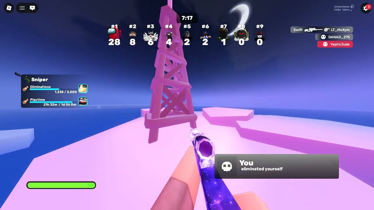 I met Swift the 1 level leaderboard