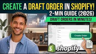 Create a Draft Order in Shopify 2026  2 Min Guide