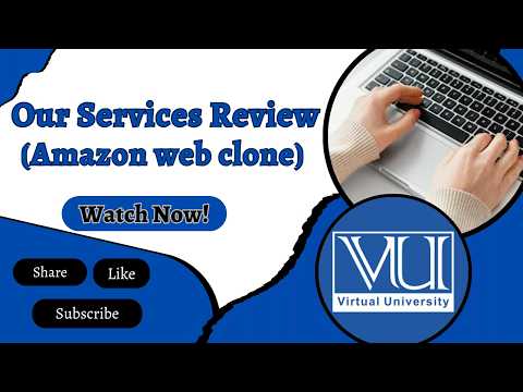 Amazon Web Clone | Complete Website Project | Our Services Review