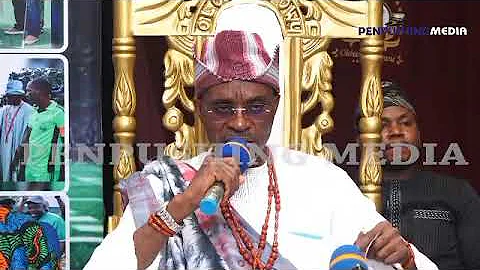 Penpushing online TV: Olowu of Owu Kingdom speaks on "Japa" syndrome