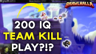 INSANE TEAM KILL PLAY?! - Brawlhalla twitch highlights #43