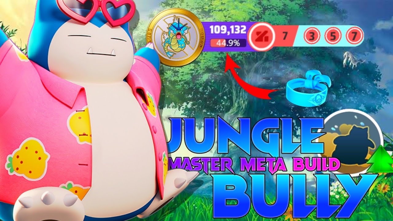 Bully Your Enemies With This Broken Jungle Invasion Emblem Meta Build of *SNORLAX* in Master Rank!!!