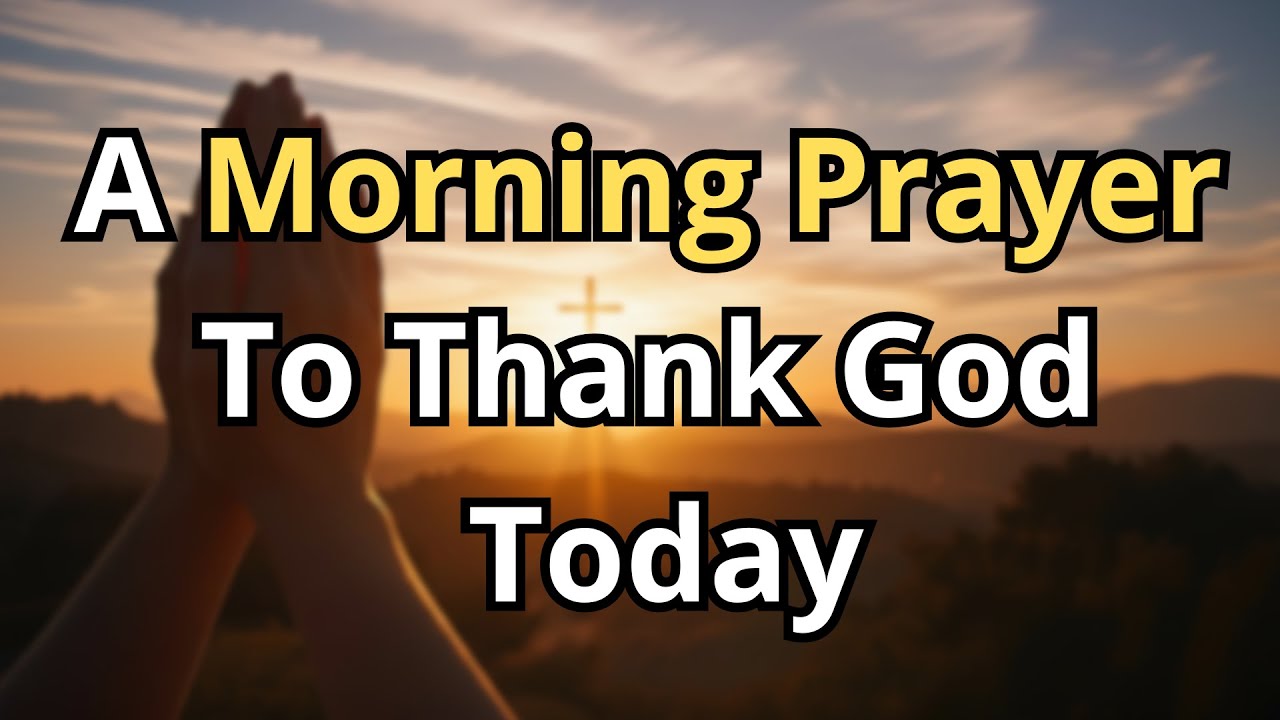 Lord, I Begin This Day in Your Presence | Morning Prayer for Protection, Peace & Favor