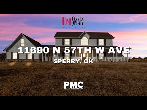 11690 N 57th W Ave., Sperry, OK home video tour