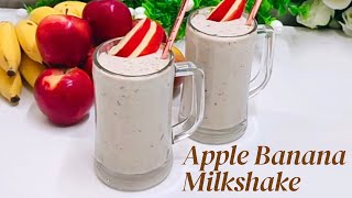 Apple Banana Milkshake/Milkshake Recipe