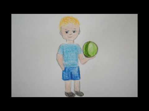 Video: Wie Zeichnet Man Einen Jungen Mit Einem Bleistift
