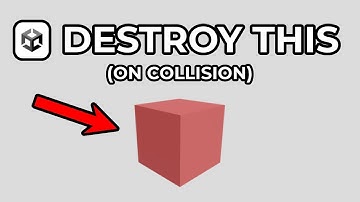 How To Destroy GameObject On Collision In Unity (Beginner Tutorial)