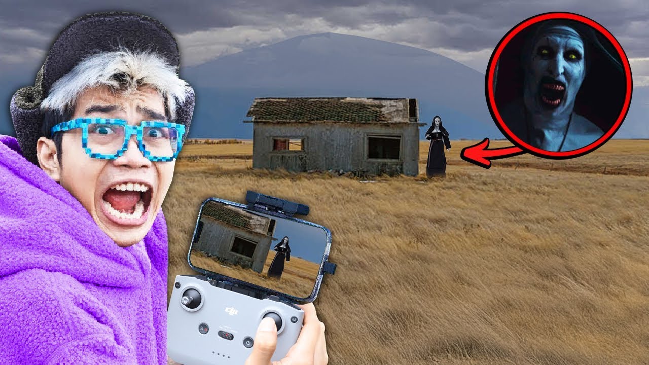 DRONE MEREKAM SOSOK VALAK DI RUMAH TENGAH GUNUNG TERBENGKALAI DI DESAKU!!! (ASLI)