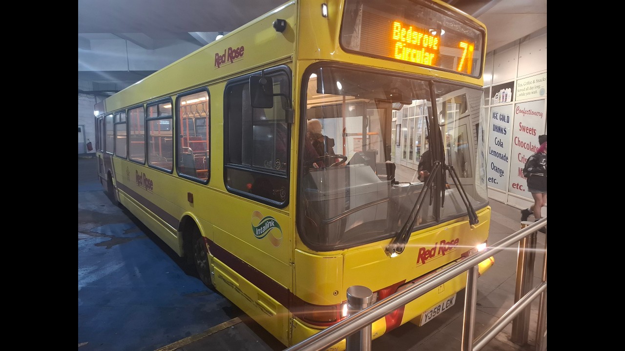 Red Rose Travel Dennis Dart SLF East Lancs Spryte 50519 (Y358 LCK) Route 7