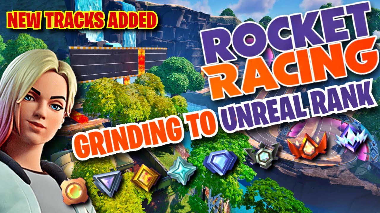 Rocket Racing Tracks Layout Fortnite Added New Rocket Racing Tracks! - YouTube