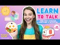 Learn To Talk with Silly Ms Lily | Toddler Learning & Baby Sign Language | Best Toy Learning Video