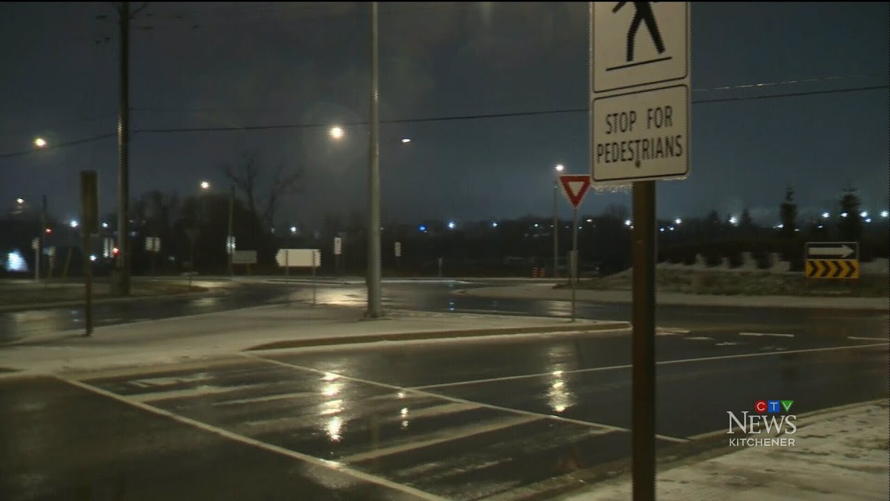Pedestrian dies after being struck while crossing roundabout in Canada ...