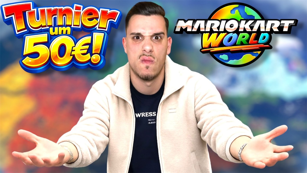 Mein erstes eigenes Mario Kart World Turnier | 50€ Preisgeld 🏎️