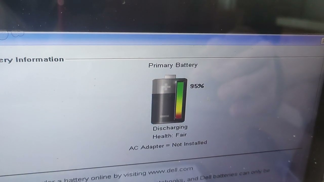Dell E7240- how to check the health of my battery