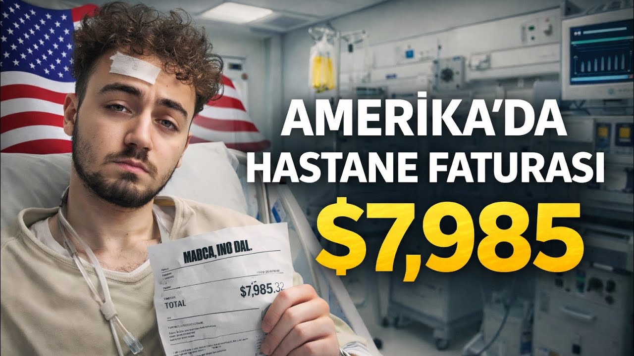 Amerika’da Hastaneye Gitmek İmkansız mı? | Korkunç Hastane Faturaları + Motovlog