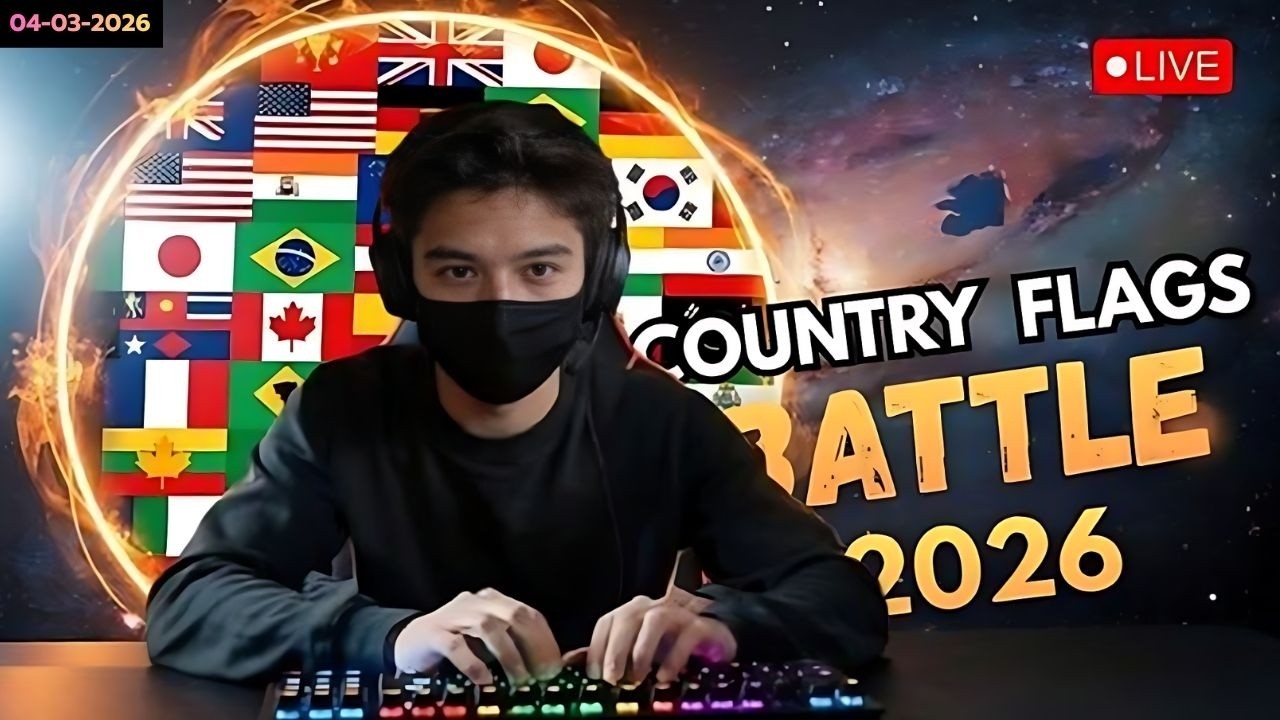 Learn Country Flags 🌍🎵 | Geography Game 2026 🎮 | Flag Survival | 04.03.2026