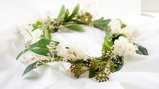 DIY Flower Crown | Quick and Simple