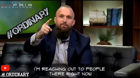 #Ordinary - Robby J Eddy | The Unfair Advantage