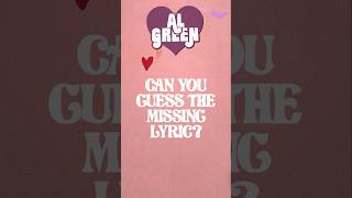 How well do you know your Al Green?
