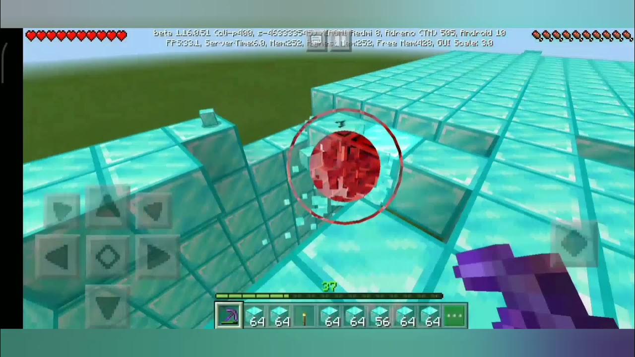 Minecraft How many blocks can breaks the Netherite Pickaxe??? YouTube