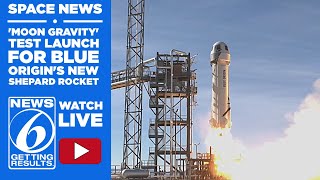 Blue Origin's 'moon gravity' test launch