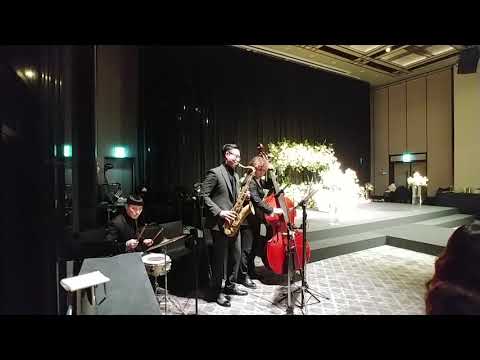 하얏트호텔 그랜드살롱 재즈4중주 Make you feel my love-adele 웨딩연주 노이뮤직 결혼식연주