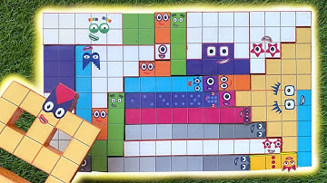 Looking for Numberblocks NEW 227 Puzzle Tetris Shape ASMR  | Numberblocks Satisfying Video